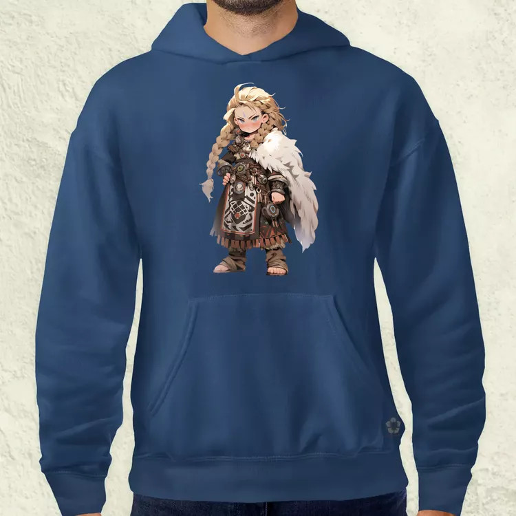 Chibi harcos leány v3 férfi pulóver