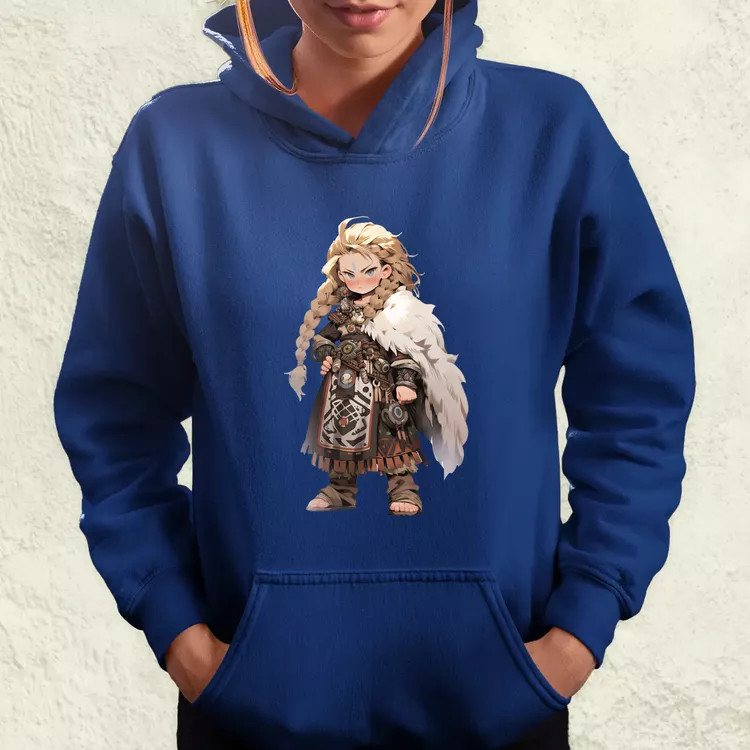 Chibi harcos leány v3 női pulóver