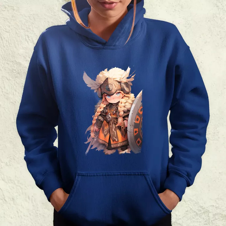 Chibi harcos leány v4 női pulóver