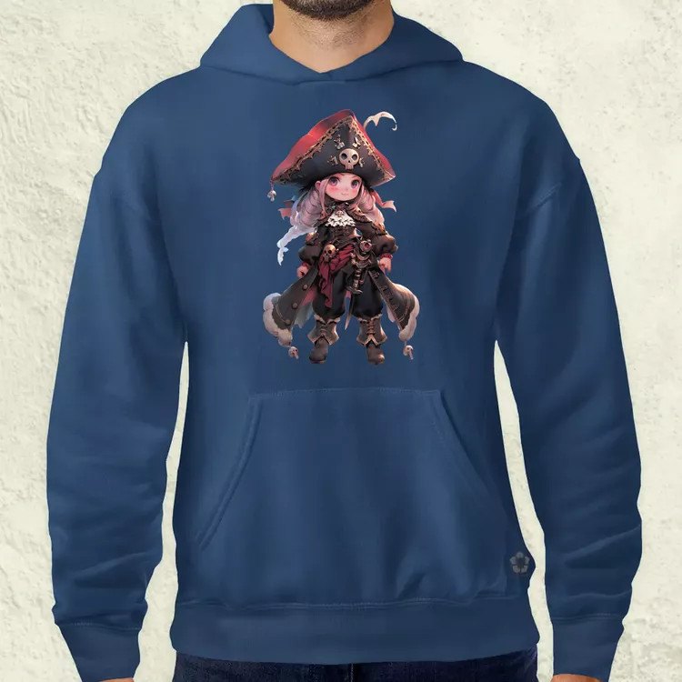 Chibi kalóz lány v4 férfi pulóver