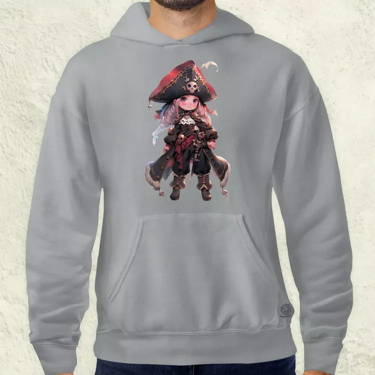 Chibi kalóz lány v4 férfi pulóver