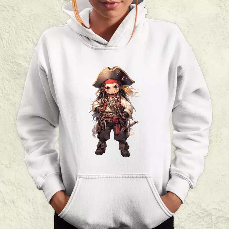 Chibi kalóz v6 női pulóver