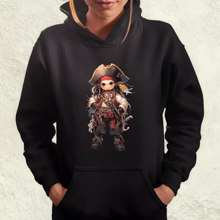 Chibi kalóz v6 női pulóver