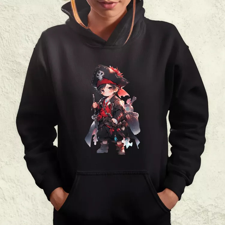 Chibi kalóz v7 női pulóver