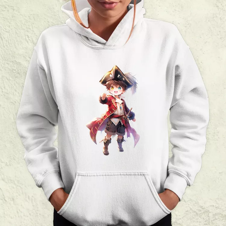 Chibi kalóz v8 női pulóver