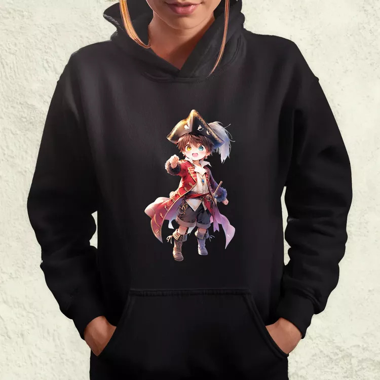 Chibi kalóz v8 női pulóver