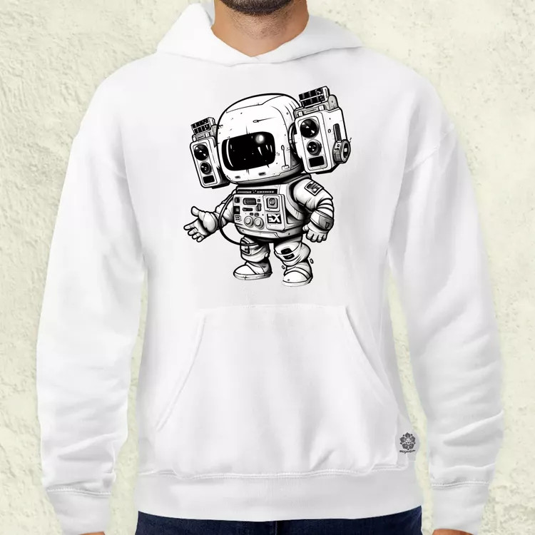 Chibi mecha v1 férfi pulóver