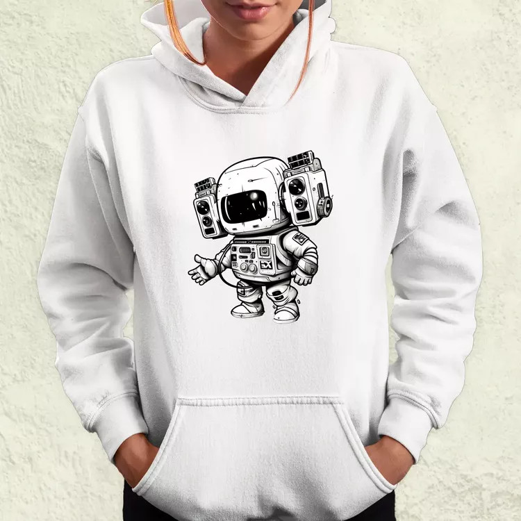 Chibi mecha v1 női pulóver