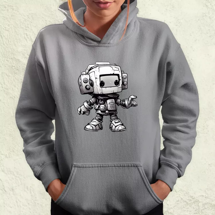 Chibi mecha v2 női pulóver