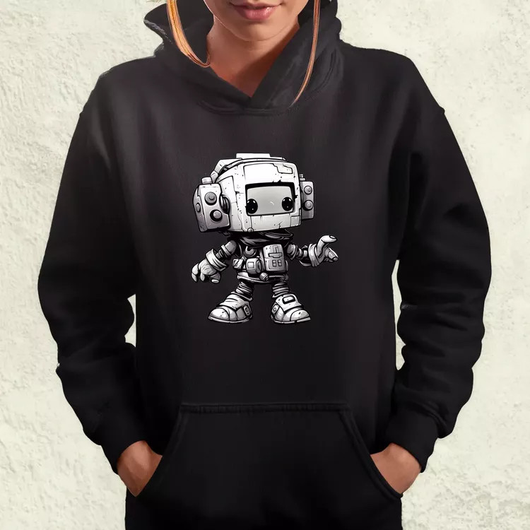 Chibi mecha v2 női pulóver