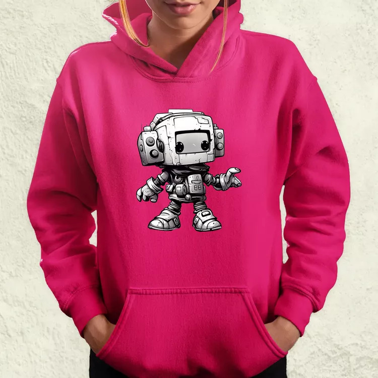 Chibi mecha v2 női pulóver