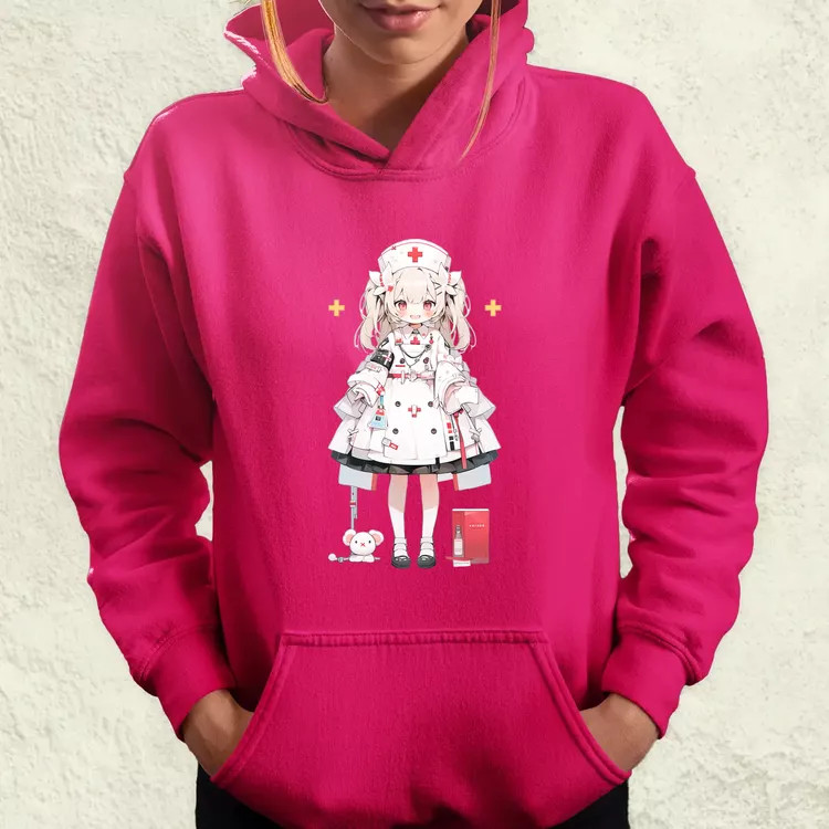 Chibi nővér v1 női pulóver