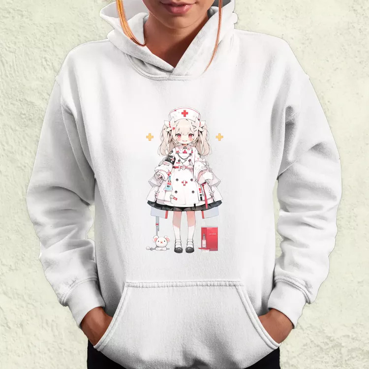 Chibi nővér v1 női pulóver