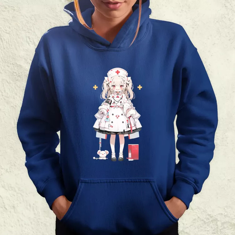 Chibi nővér v1 női pulóver