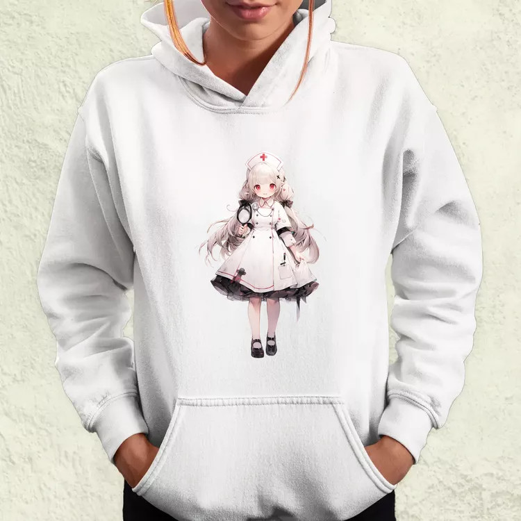 Chibi nővér v2 női pulóver