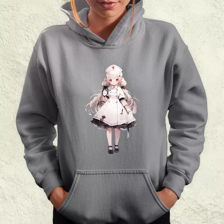 Chibi nővér v2 női pulóver