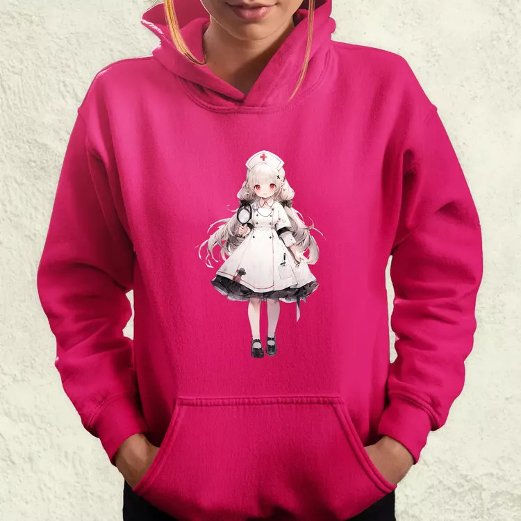 Chibi nővér v2 női pulóver