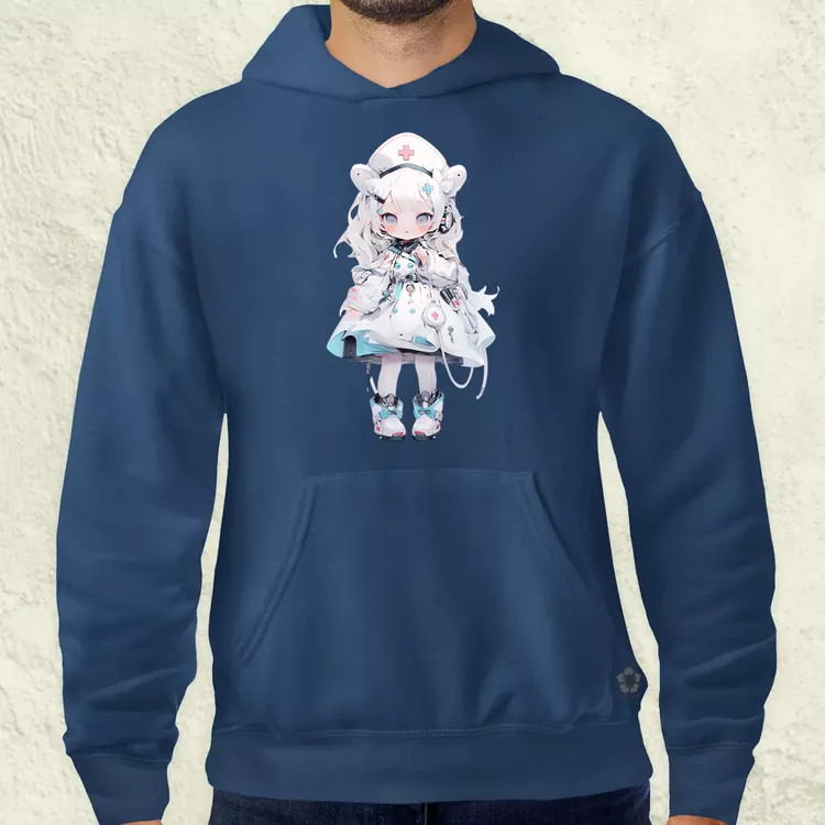 Chibi nővér v3 férfi pulóver