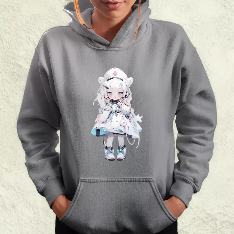 Chibi nővér v3 női pulóver