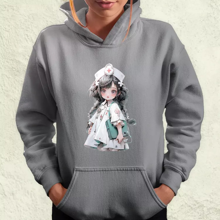 Chibi nővér v4 női pulóver