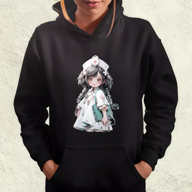 Chibi nővér v4 női pulóver