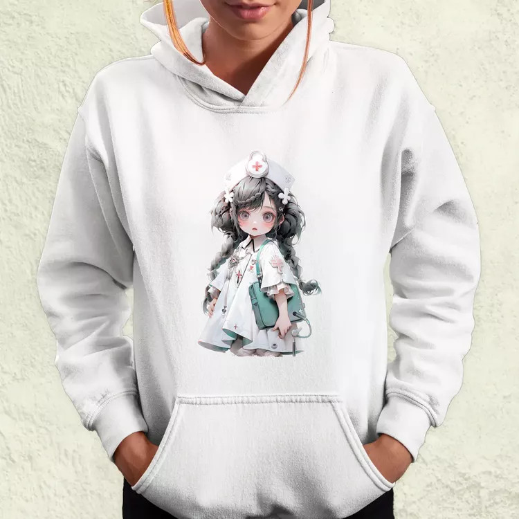 Chibi nővér v4 női pulóver