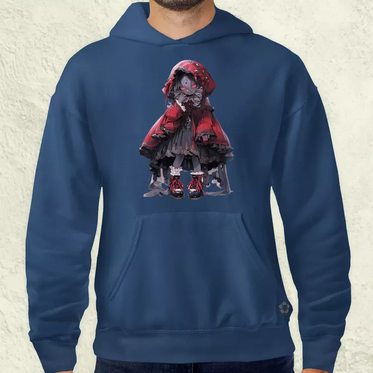 Chibi vámpír lány v3 férfi pulóver
