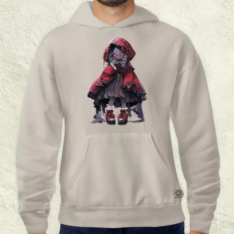 Chibi vámpír lány v3 férfi pulóver