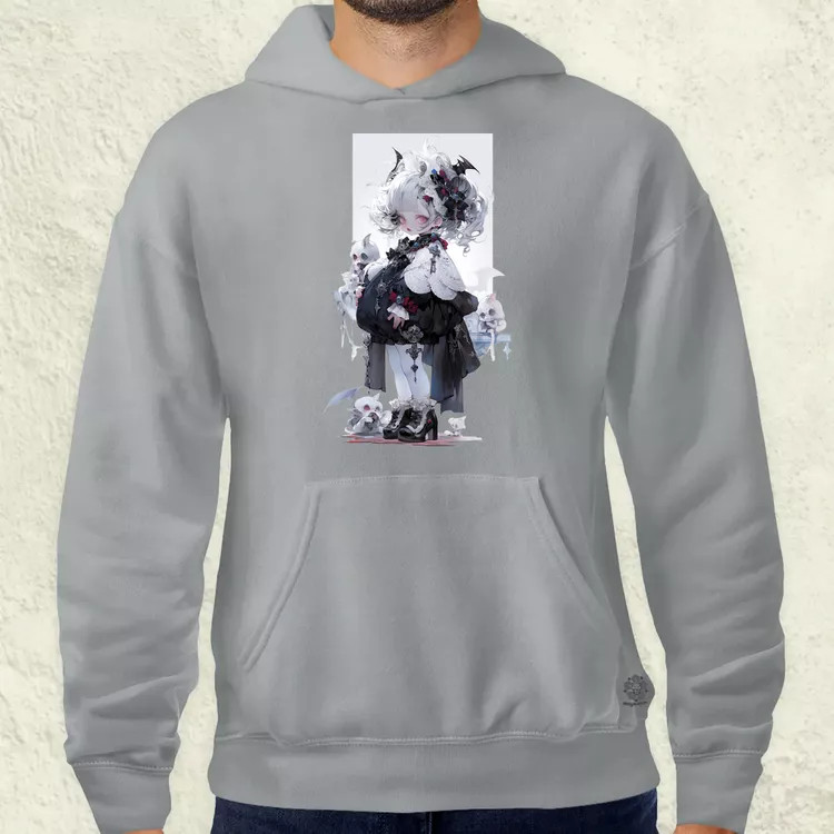 Chibi vámpír lány v4 férfi pulóver