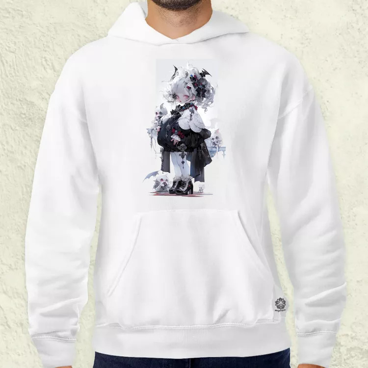 Chibi vámpír lány v4 férfi pulóver