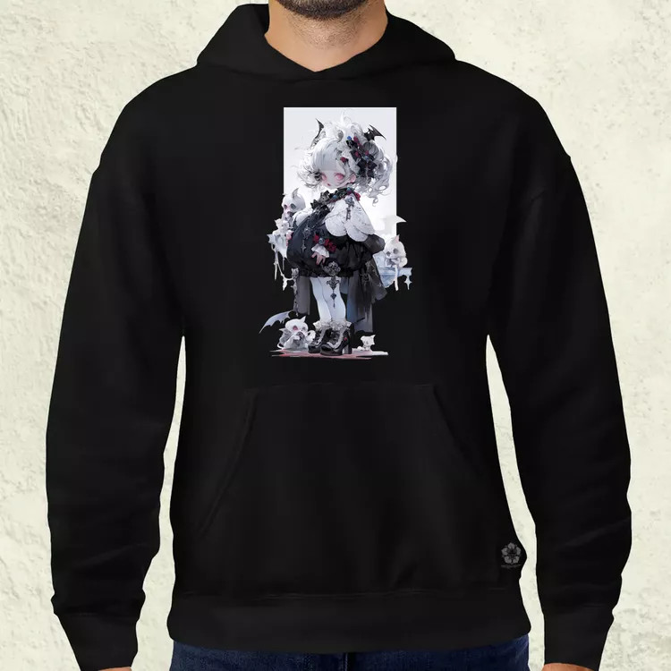 Chibi vámpír lány v4 férfi pulóver