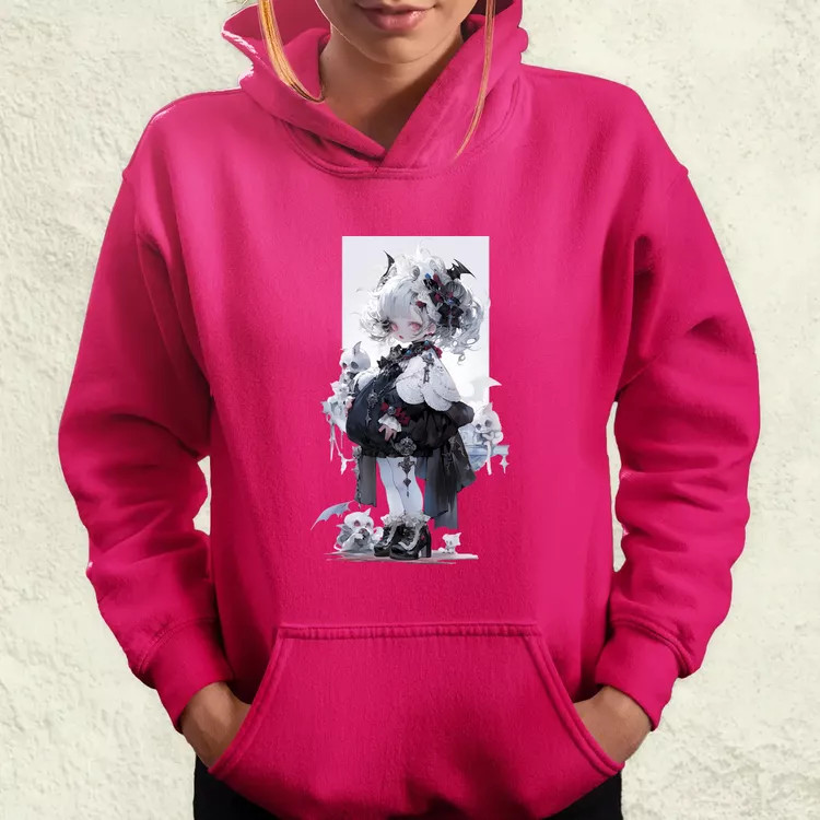 Chibi vámpír lány v4 női pulóver