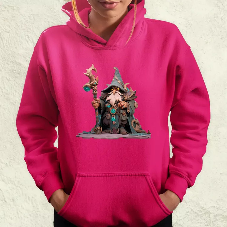 Chibi varázsló v1 női pulóver