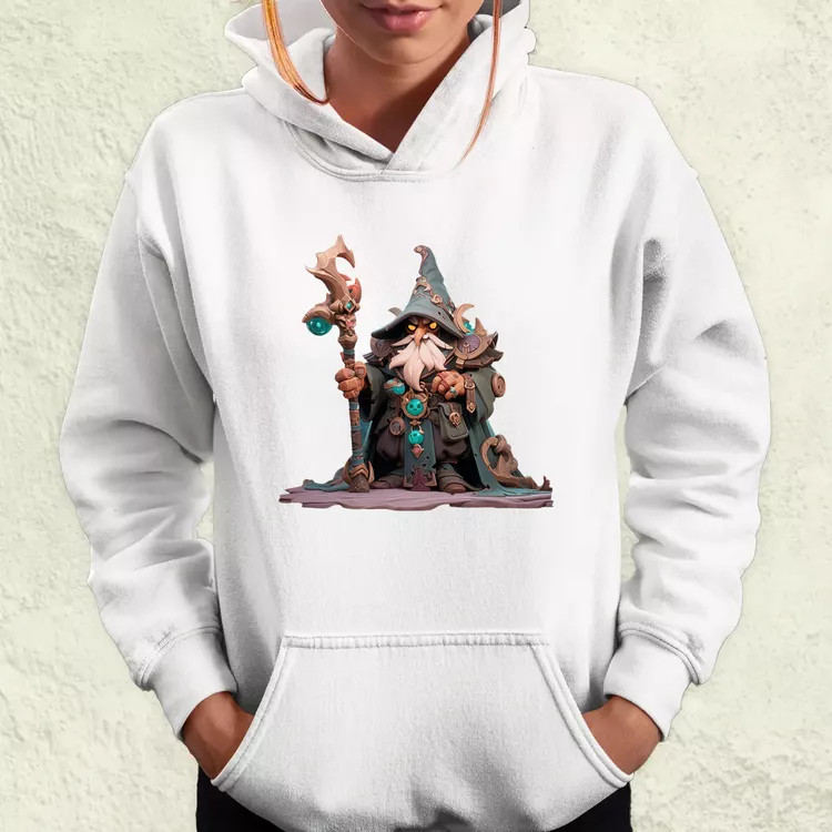 Chibi varázsló v1 női pulóver
