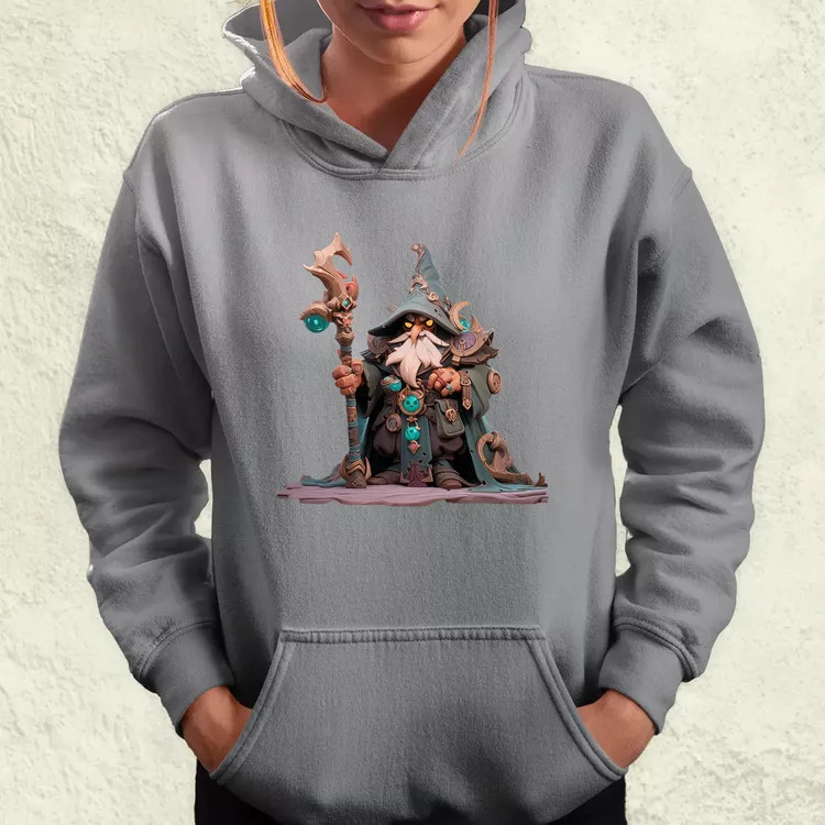 Chibi varázsló v1 női pulóver