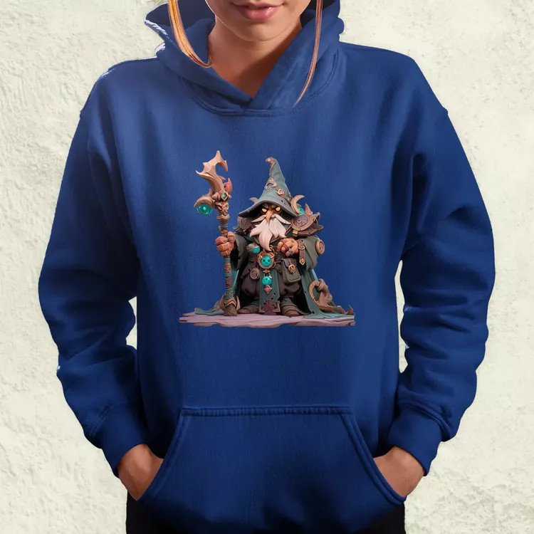 Chibi varázsló v1 női pulóver