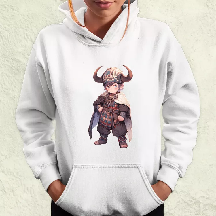 Chibi viking srác v4 női pulóver