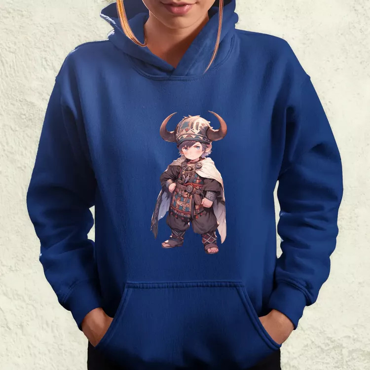 Chibi viking srác v4 női pulóver