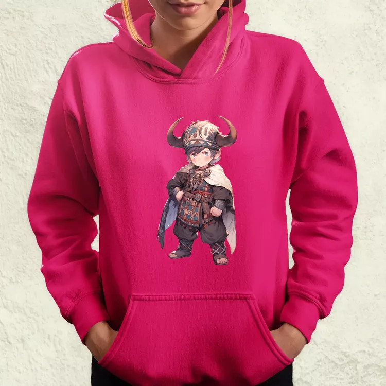 Chibi viking srác v4 női pulóver