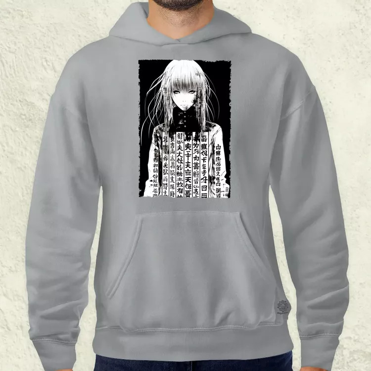 Cyberpunk manga lány v8 férfi pulóver