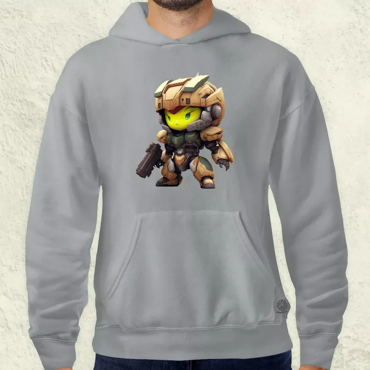 Gundam Halo fanart v1 férfi pulóver