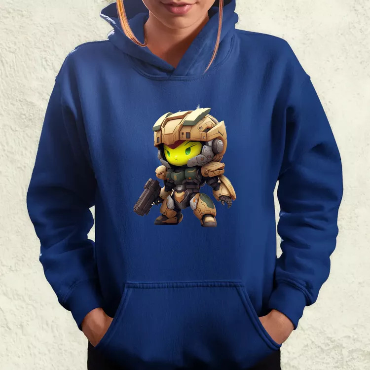 Gundam Halo fanart v1 női pulóver
