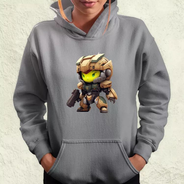 Gundam Halo fanart v1 női pulóver