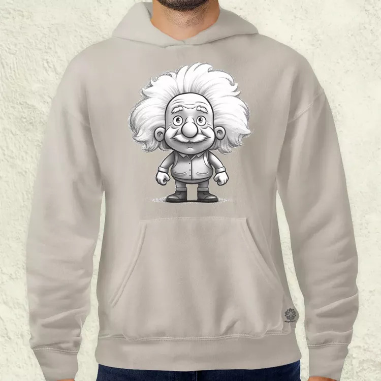 Kawaii Einstein v1 férfi pulóver