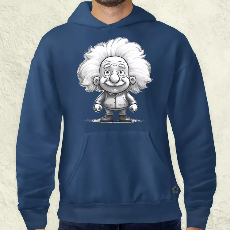 Kawaii Einstein v1 férfi pulóver