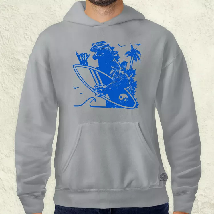 Szörfös Kaiju férfi pulóver