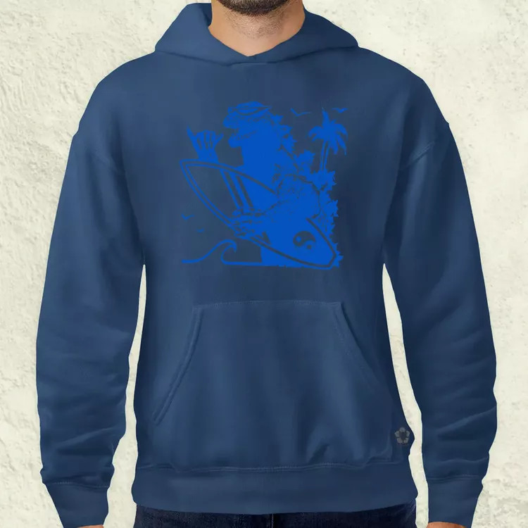 Szörfös Kaiju férfi pulóver