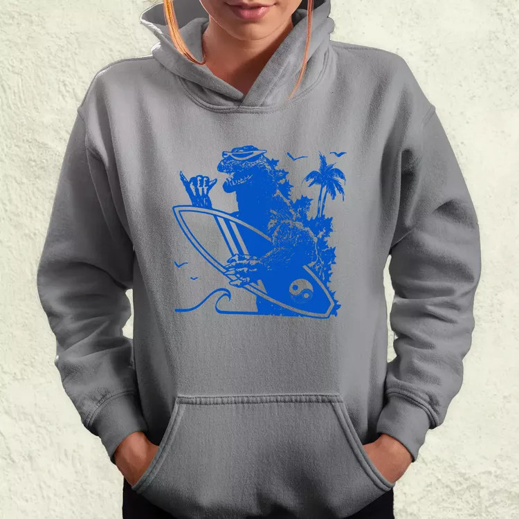 Szörfös Kaiju női pulóver