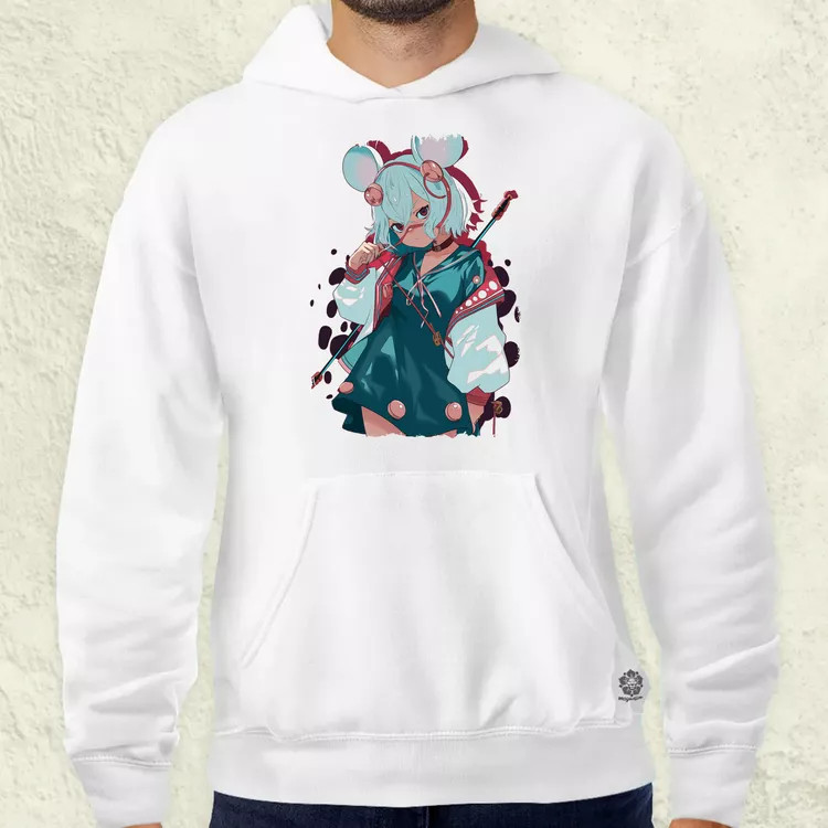 Szupercuki anime lány v2 férfi pulóver