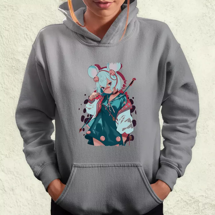 Szupercuki anime lány v2 női pulóver